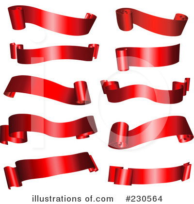 Royalty-Free (RF) Banners Clipart Illustration by KJ Pargeter - Stock Sample #230564