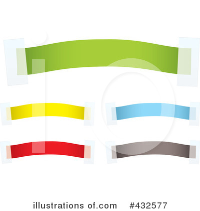 Royalty-Free (RF) Banners Clipart Illustration by michaeltravers - Stock Sample #432577