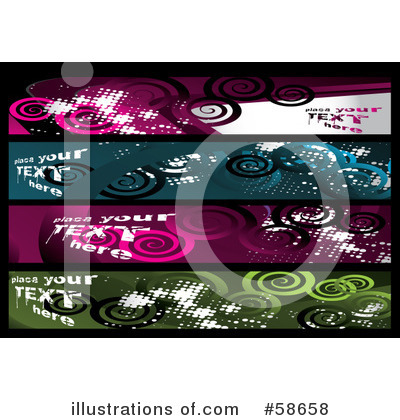 Spirals Clipart #58658 by MilsiArt