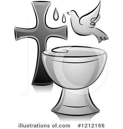 Royalty-Free (RF) Baptism Clipart Illustration by BNP Design Studio - Stock Sample #1212166