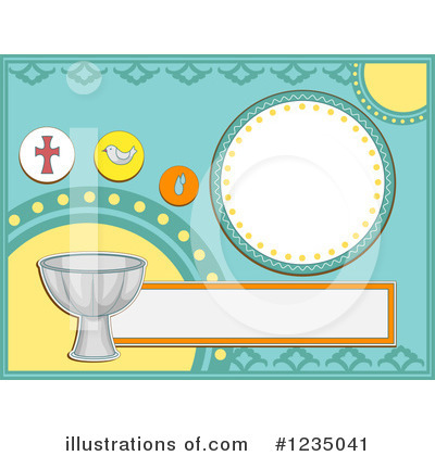 Royalty-Free (RF) Baptism Clipart Illustration by BNP Design Studio - Stock Sample #1235041