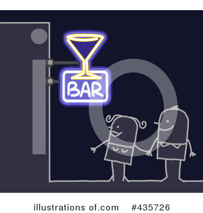 Royalty-Free (RF) Bar Clipart Illustration by NL shop - Stock Sample #435726