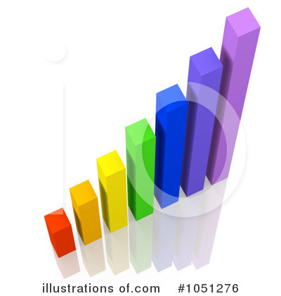 Royalty-Free (RF) Bar Graph Clipart Illustration by ShazamImages - Stock Sample #1051276