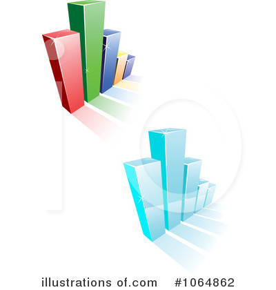 Royalty-Free (RF) Bar Graph Clipart Illustration by Vector Tradition SM - Stock Sample #1064862