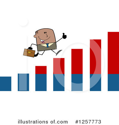 Royalty-Free (RF) Bar Graph Clipart Illustration by Hit Toon - Stock Sample #1257773
