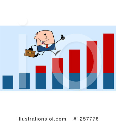 Royalty-Free (RF) Bar Graph Clipart Illustration by Hit Toon - Stock Sample #1257776