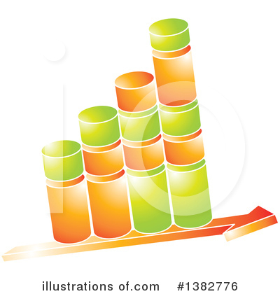 Royalty-Free (RF) Bar Graph Clipart Illustration by MilsiArt - Stock Sample #1382776