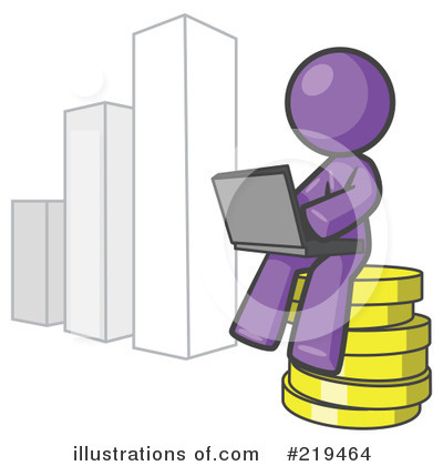 Royalty-Free (RF) Bar Graph Clipart Illustration by Leo Blanchette - Stock Sample #219464