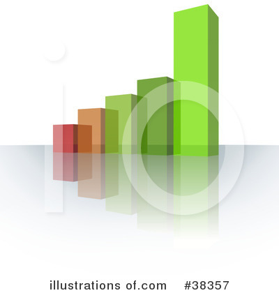 Royalty-Free (RF) Bar Graph Clipart Illustration by dero - Stock Sample #38357