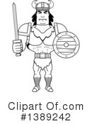 Barbarian Clipart #1389242 by Cory Thoman