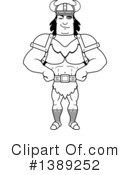 Barbarian Clipart #1389252 by Cory Thoman