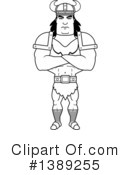 Barbarian Clipart #1389255 by Cory Thoman