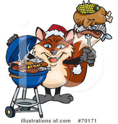 Barbecue Clipart #70171 by Dennis Holmes Designs
