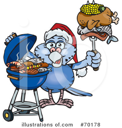 Royalty-Free (RF) Barbecue Clipart Illustration by Dennis Holmes Designs - Stock Sample #70178