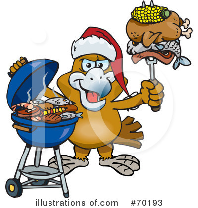 Royalty-Free (RF) Barbecue Clipart Illustration by Dennis Holmes Designs - Stock Sample #70193