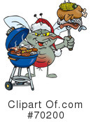 Barbecue Clipart #70200 by Dennis Holmes Designs