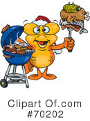 Barbecue Clipart #70202 by Dennis Holmes Designs