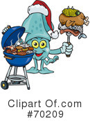 Barbecue Clipart #70209 by Dennis Holmes Designs