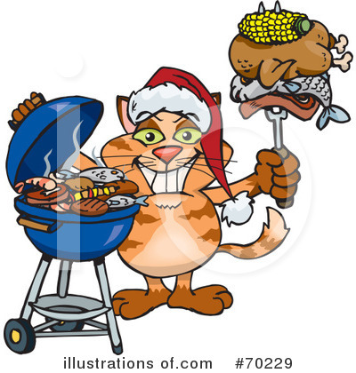 Ginger Cat Clipart #70229 by Dennis Holmes Designs