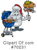 Barbecue Clipart #70231 by Dennis Holmes Designs