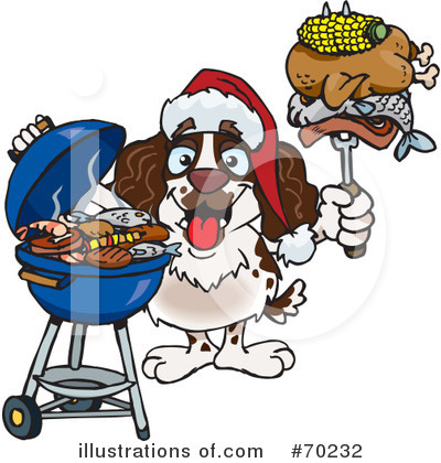 Royalty-Free (RF) Barbecue Clipart Illustration by Dennis Holmes Designs - Stock Sample #70232