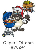 Barbecue Clipart #70241 by Dennis Holmes Designs