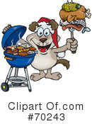 Barbecue Clipart #70243 by Dennis Holmes Designs