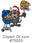 Barbecue Clipart #70253 by Dennis Holmes Designs