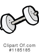 Barbells Clipart #1185185 by lineartestpilot