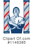 Barber Clipart #1146385 by patrimonio