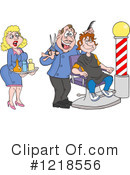Barber Clipart #1218556 by LaffToon