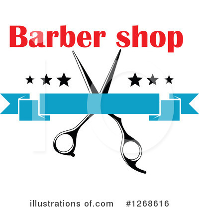 Royalty-Free (RF) Barber Clipart Illustration by Vector Tradition SM - Stock Sample #1268616