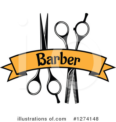 Royalty-Free (RF) Barber Clipart Illustration by Vector Tradition SM - Stock Sample #1274148