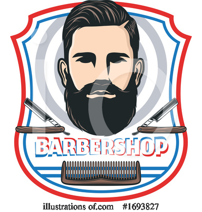 Beard Clipart #1693827 by Vector Tradition SM