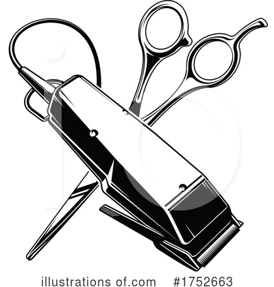 Barber Clipart #1752663 by Vector Tradition SM