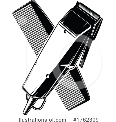 Combs Clipart #1762309 by Vector Tradition SM