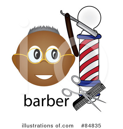 Barber Pole Clipart #84835 by Pams Clipart