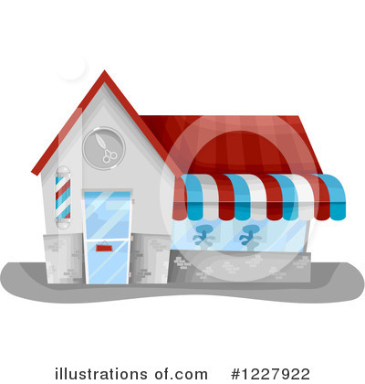 Royalty-Free (RF) Barber Shop Clipart Illustration by BNP Design Studio - Stock Sample #1227922