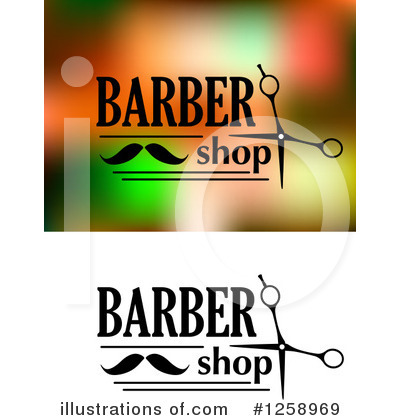 Royalty-Free (RF) Barber Shop Clipart Illustration by Vector Tradition SM - Stock Sample #1258969