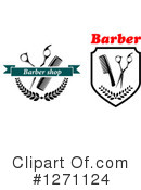 Barber Shop Clipart #1271124 by Vector Tradition SM
