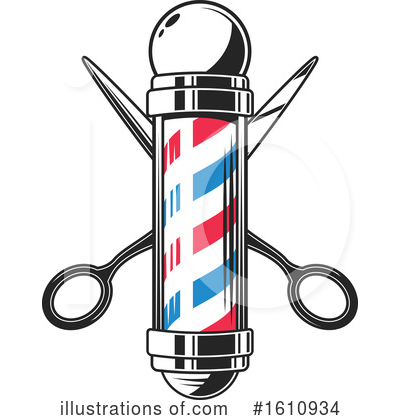 Royalty-Free (RF) Barber Shop Clipart Illustration by Vector Tradition SM - Stock Sample #1610934