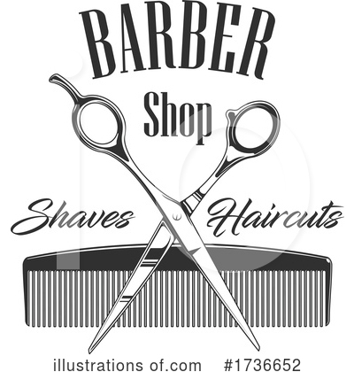 Royalty-Free (RF) Barber Shop Clipart Illustration by Vector Tradition SM - Stock Sample #1736652