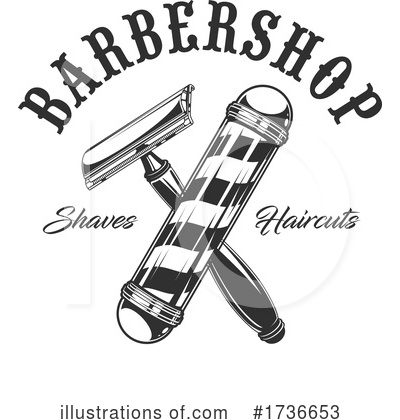 Royalty-Free (RF) Barber Shop Clipart Illustration by Vector Tradition SM - Stock Sample #1736653