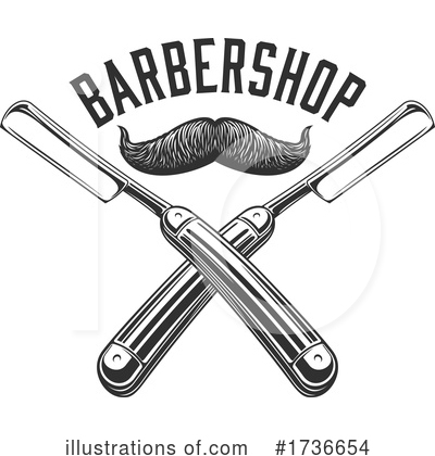 Royalty-Free (RF) Barber Shop Clipart Illustration by Vector Tradition SM - Stock Sample #1736654