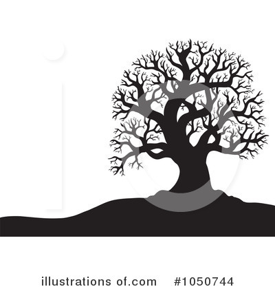 Royalty-Free (RF) Bare Tree Clipart Illustration by visekart - Stock Sample #1050744