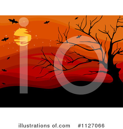 Royalty-Free (RF) Bare Tree Clipart Illustration by BNP Design Studio - Stock Sample #1127066