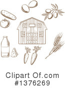 Barn Clipart #1376269 by Vector Tradition SM