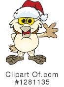 Barn Owl Clipart #1281135 by Dennis Holmes Designs