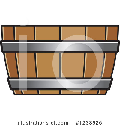 Royalty-Free (RF) Barrel Clipart Illustration by Lal Perera - Stock Sample #1233626