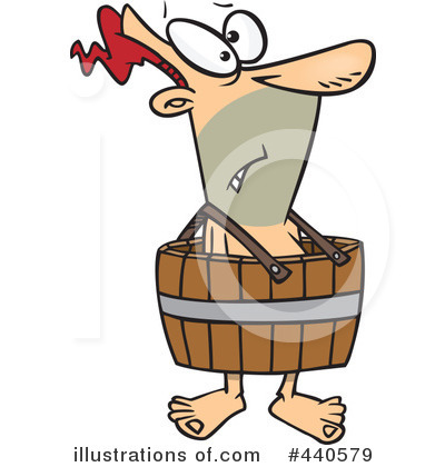 Royalty-Free (RF) Barrel Clipart Illustration by toonaday - Stock Sample #440579
